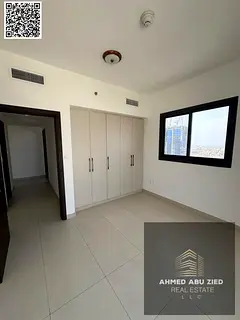 Two bedrooms and a living room, first occupancy, with free parking and one month free, in Al Nuaimiy