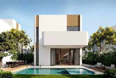 Corner 3 Bed + Maid + Closed Kitchen | Integrated Green Community | Freehold Townhouse | Golden Visa | Luxury Zaha Hadid Design
