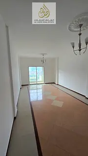 Two-bedroom apartment with a living room available for annual rent in Ajman, located in Al Nuaimiya