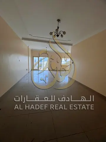 A spacious three-bedroom apartment with a living room, located near Al Nahda Park in Sharjah. Excellent apartment size.
