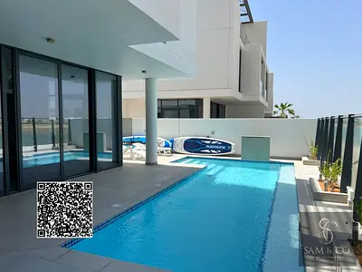 Ready Villa | Fully Upgraded | 5 Beds | Beachfront -Exquisite Villa with Panoramic Sea Views