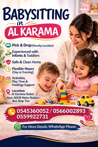 Baby sitting Al Karama