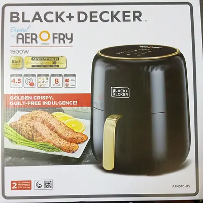 Black+Decker Digital Aerofy Air Fryer 1500W