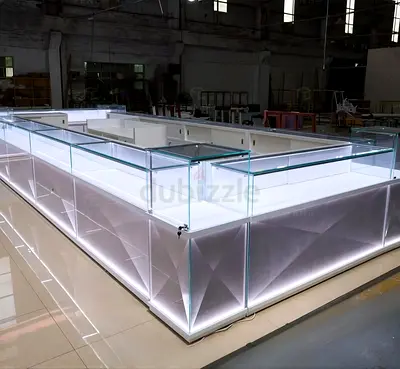 Modern LED Jewelry Display Counters