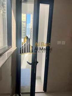 One-bedroom apartment with living room and balcony in Al Taawun, directly on Dubai exit. Located in