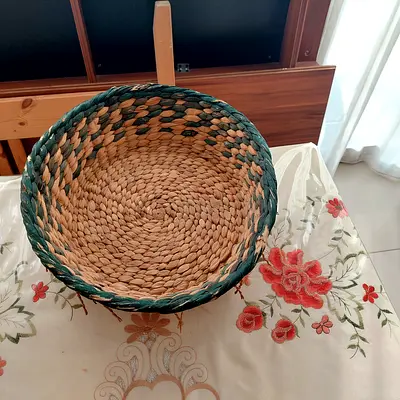 Handcrafted Woven Storage Basket