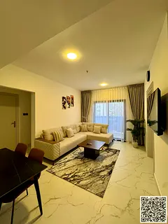 Luxurious apartmen1 bedroom and one hall with balcony open view, fully furnished with elegant furnis