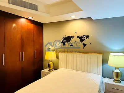 Nice Furnished Simplex 2 Bed Room Apartment Available For rent in Jumeirah Living