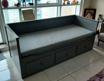 Ikea Day bed with two mettreses available in perfect condition