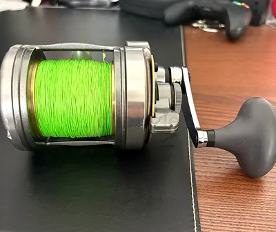 Shimano Tyrnos 16 Trolling Fishing Reel with Braid Line