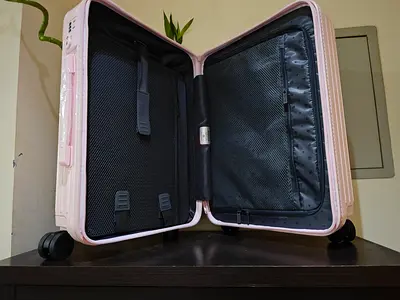 Suitcase pink