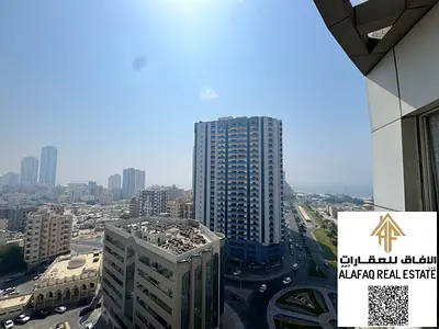 Furnished 2-Bedroom Apartment with Sea View on Ajman Corniche – 3 Master Baths, Large Balcony, All Bills & Parking Included