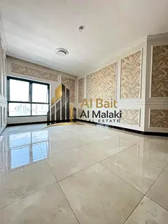 three bedrooms and a living room in Al qasba canal with a open views sea