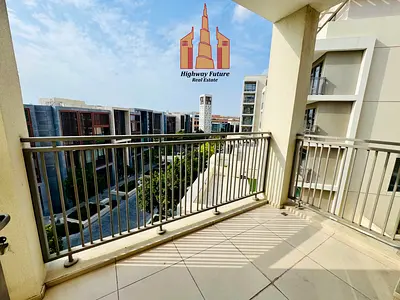BIGGEST LAYOUT 1BHK WITH STUDY ROOM IN UPTOWN ALZAHIA BALCONY POOL VIEW +ALL AMENITIES