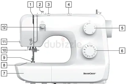 Sewing Machine 33 sewing styles SilverCrest