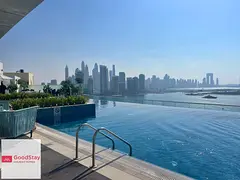 High-floor View Equipped 2BDR, Free Infinity Pool