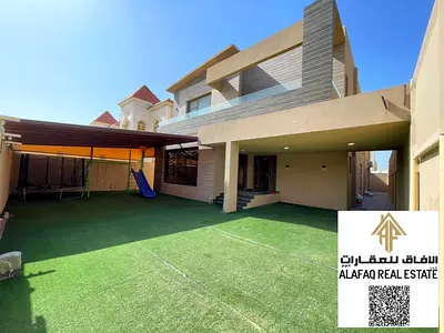 فيلا واسعة للإيجار في المويهات 2 عجمان | 5 غرف نوم | مساحة 5000 قدم | موقع هادئ قريب من المدارس والخدمات | باركينج واسع | مناسبة للعائلات