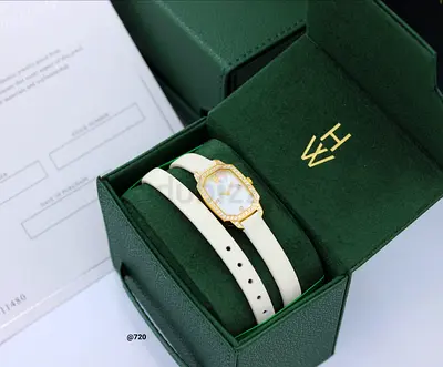 Harry Winston Womens Watch with White Strap