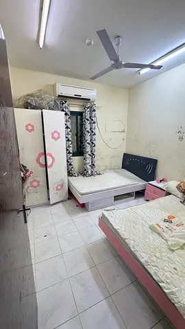 Furnished kids Bedroom Set with Wardrobe and Beds