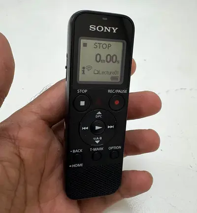 Sony ICD-PX370 Digital Voice Recorder | Built-in USB | Stereo Recording | 4GB Memory | Lecture  Mee