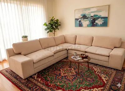 New Condition Sofa – Clean and well maintained.