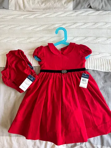 Ralph lauren Red Dress for Little Girls
