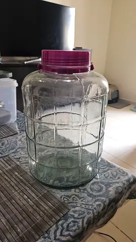 Large Glass Jar with Lid