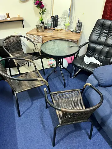 Stylish Outdoor/Indoor Bistro Set