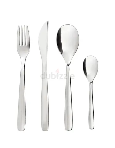 IKEA 16- Piece Cutlery Set + 2x Cutlery Tray