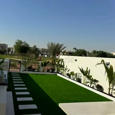 Landscaped Garden with Artificial Grass