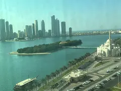 2BR Sea View Apartment | Free AC, Parking, Gym &amp; Pool, Jacuzzi &amp; Sauna – Al Majaz 1 Opposi