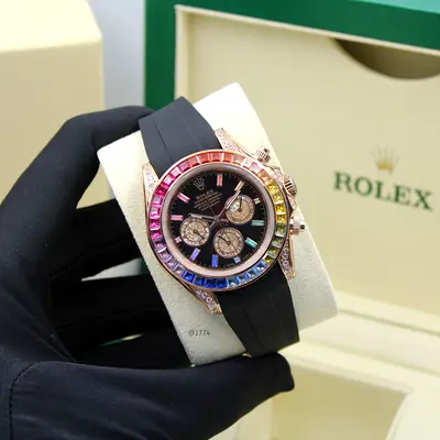 Rolex Rainbow Daytona Watch