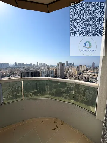 شقة غرفة وصالة في أورينت تاور – طابق مرتفع وإطلالة مدينة بسعر تنافسي