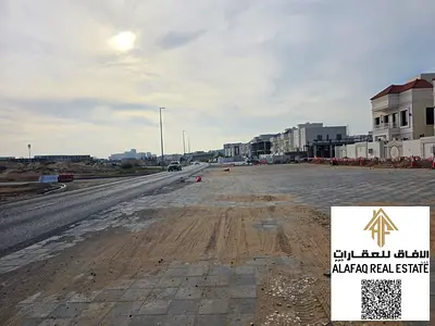 أرض مقابل الزاهية بتصريح أرضي وطابقين