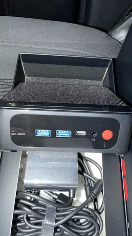 Portable Media Hub with USB Connections