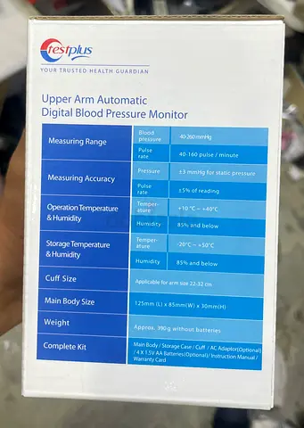 DIGITAL BLOOD PRESSURE MONITOR