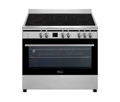 Terim Stainless Steel Freestanding Cooker with Oven 90x60cm Perfect Condition.