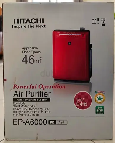 Hitachi EP-A6000 Air Purifier with Humidifying Function