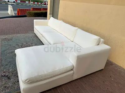 Looks like new condition marina home lshape sofa