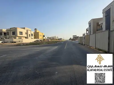 Residential land for sale in Al Helio 2, Ajman, 160 sqm (1,722 sq ft), priced at AED 453,000 inclusive of registration – a prime investment opportunit