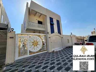 فيلا فاخرة للبيع في منطقة الياسمين – تاون هاوس عصري بمساحات واسعة، 5 غرف نوم، 7 حمامات، غرفة خادمة، مجلس وصالة استقبال، مطبخان فاخران، رووف خاص، جاهزة