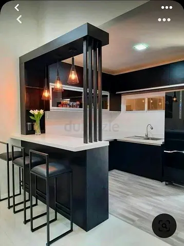 Modern Kitchen with Stylish Cabinets and Appliances