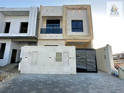 For sale: Townhouse for sale in Ajman, Al Zahia area - close to Sheikh Mohammed bin Zayed Road. Two floors, ready for occupancy or investment. Super d