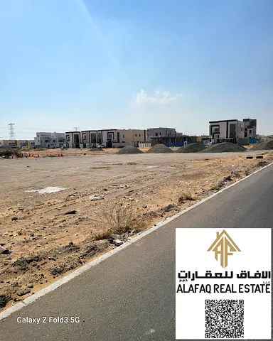 أرض سكنية 1,722 قدم في البساتين البليدة الشارقة | 482,500 درهم | خطة 31 شهر