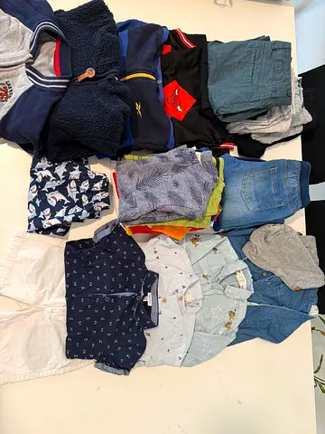 Clothes for boys 4-6 years old including coat