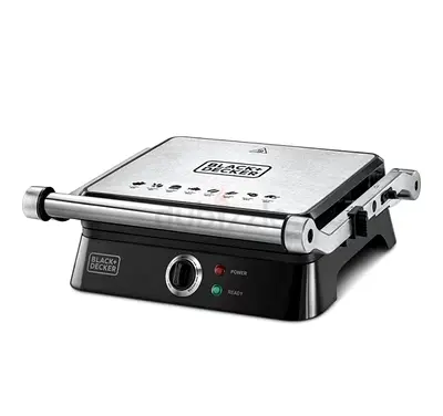 Contact Grill With Full Flat Grill For Barbeque 1400.0 W CG1400-B5 Black