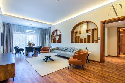 Elegant 2 Bedrooms | 2 Bathrooms | Maid’s Room | Ground Floor-Pool Access