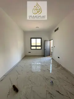 One-bedroom apartment for annual rent – First tenant in Al Jurf 3, Ajman. The apartment features a