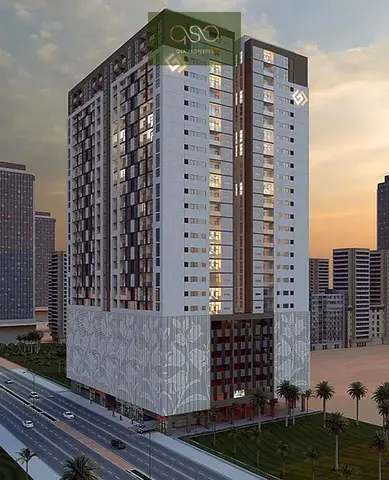 إمتلك منزل أكثر من رائع فى تاور بلوبيل الجديد على أحدث الطرازات المستوحاة العصرية ( غرفتين وصالة+بلكون إطلالة مدينة + باركن مغطى+ جيم )