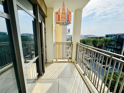 BIGGEST LAYOUT 1BHK WITH STUDY ROOM IN UPTOWN ALZAHIA BALCONY POOL VIEW +ALL AMENITIES